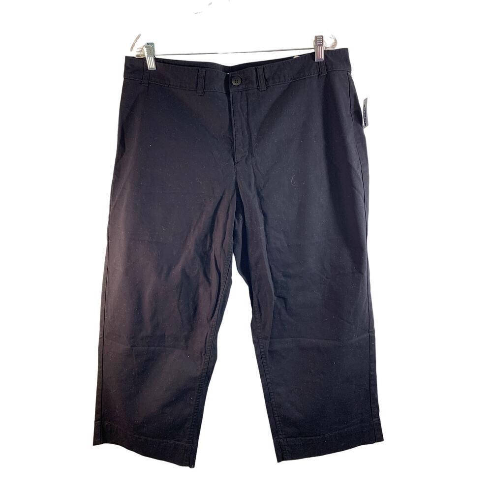 OLD NAVY Women’s Black Wide Leg Pants / Size: 18P-Short - Picture 1 of 9